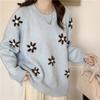 Sweater for Women Autumn Winter Pullover Warm Knitted Stretchy Long Sleeve Oversize Jumper Tops