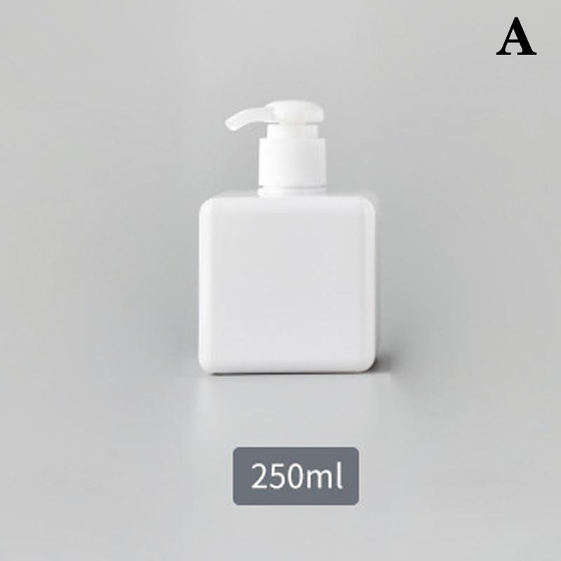 Многоразовый квадратный шампунь гель для душа пустые бутылки с дозатором шампунь кондиционер гель для тела дозатор для ванной комнаты отеля