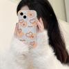 Ins wind love подходит для iPhone17promax прозрачный чехол для мобильного телефона Apple 14 подушка безопасности 16/13 граффити 15