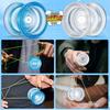WATIEOBOO YOYO P02 Yoyo 2PCS Dual Mode Yoyo Responsive Yoyo and Yoyo Kit Crystal Yoyo and Blue Crystal Yoyo Finger Spin Yoyo for Adults Yoyo for Kids