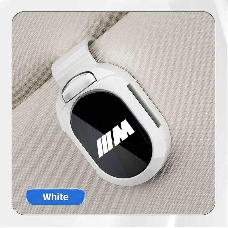 HVHE9 Car Sunglass Holder Non-slip Holder Easy Installation For BMW M Power X1 e84 X3 f25 X5 e53 x6 e71 ix3 i3 320i 330d M4 1 3 Series