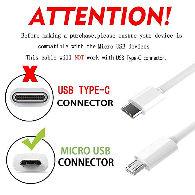 Micro USB Cable Android Charger Cable Fast Charging Cable Cord for Samsung Galaxy S7 S6 Edge J3 J7 Note 5 4 Xbox Kindle Fire PS4