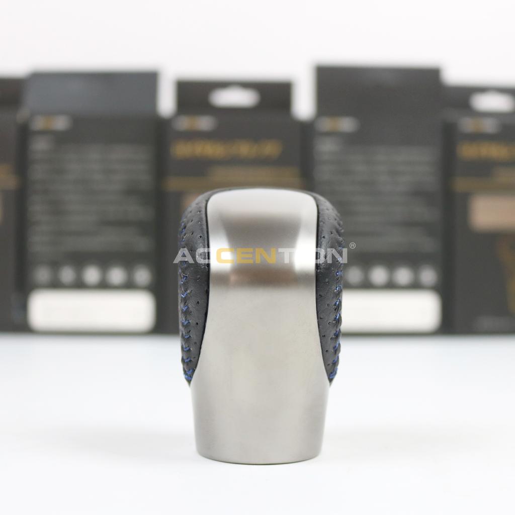 Black Leather Blue Carbon Fiber Gear Shift Knob For Toyota Lexus ES GS-450H GX IS-300 NX-300H RC-300 RX-350 2015-