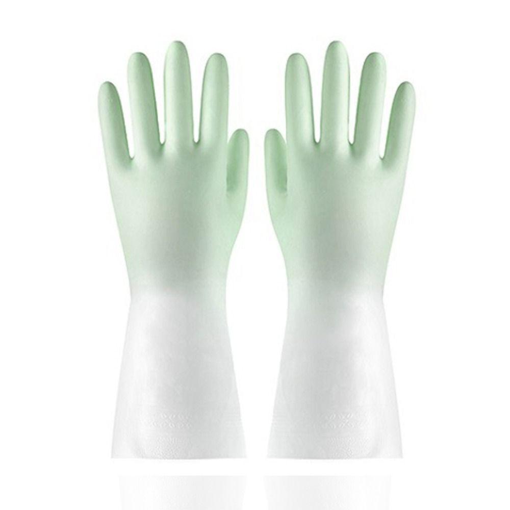 Housework Household Dishwashing Cleaning Tool Rubber Gloves Cleaning Gloves Silicone Gloves