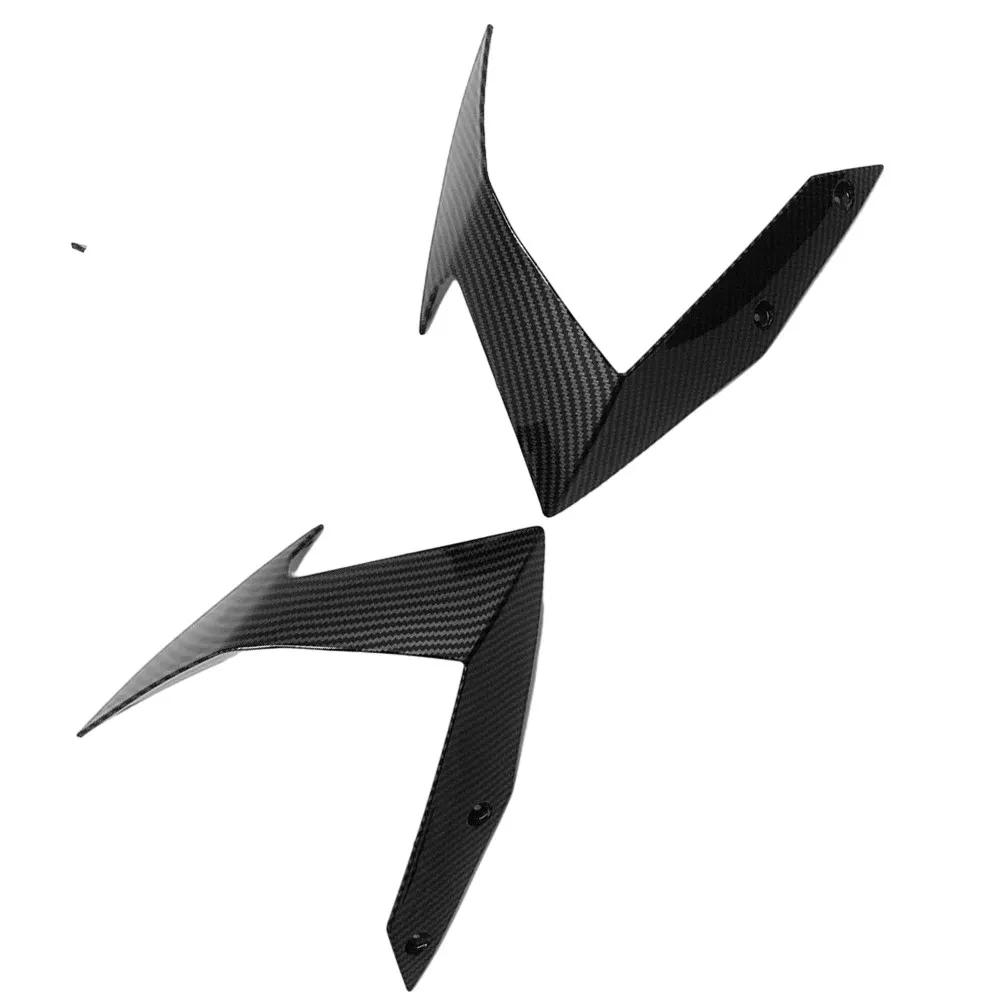 FAIRING TRIM FRAME COVER ABS Carbon Fiber Black Dustproof Replace Install 2 Pieces For Aprilia R S 125 2006-2011