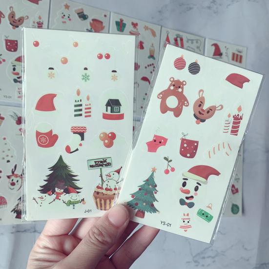 10Pcs Tattoo Decals Easy To Use Anti-fall Lovely Waterproof Sweat-proof DIY Accessory Trendy Halloween Pumpkin Tattoo Stickers for Children