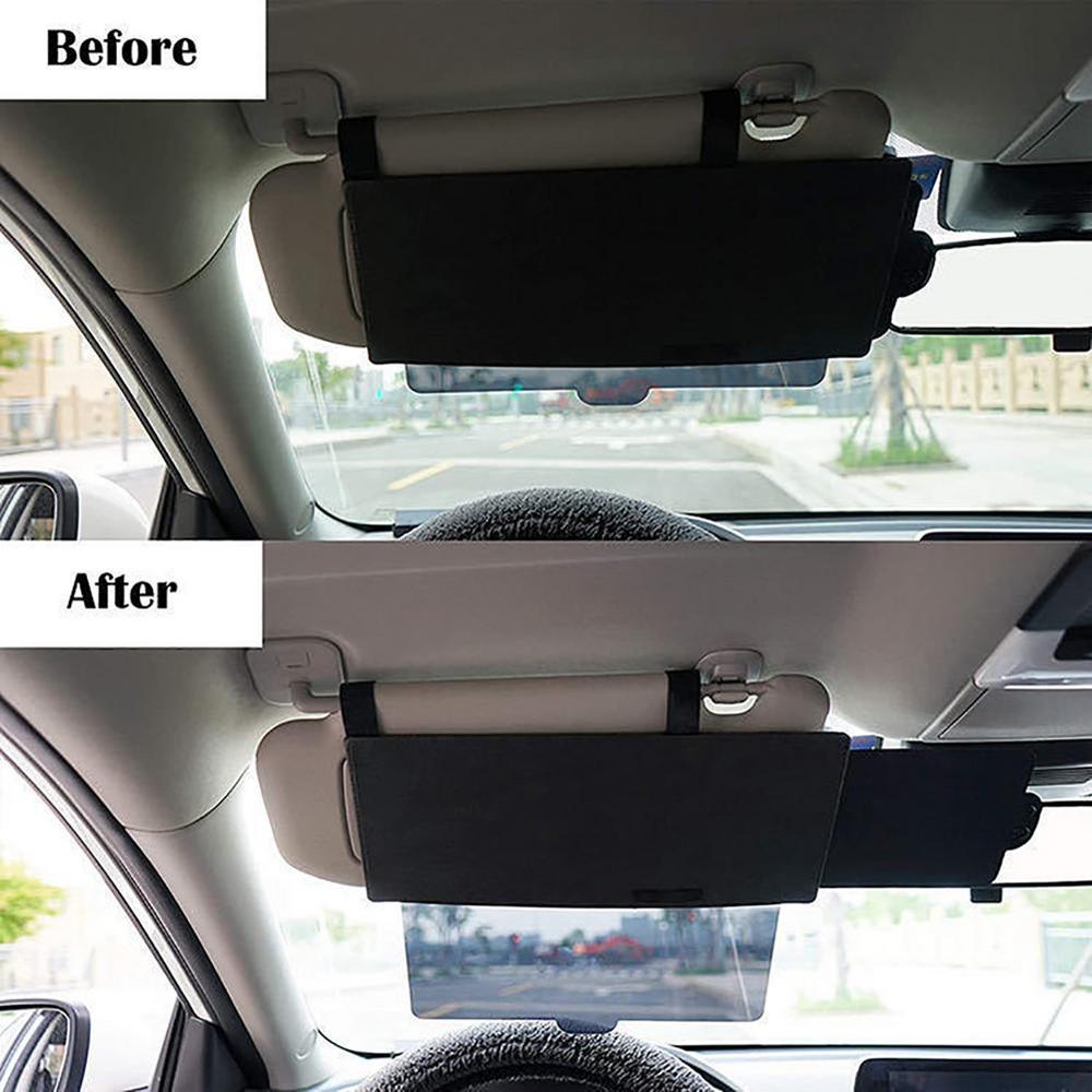 31*13cm Universal Car SUV Extend Sun Visor Anti Glare Extension Driving Shield