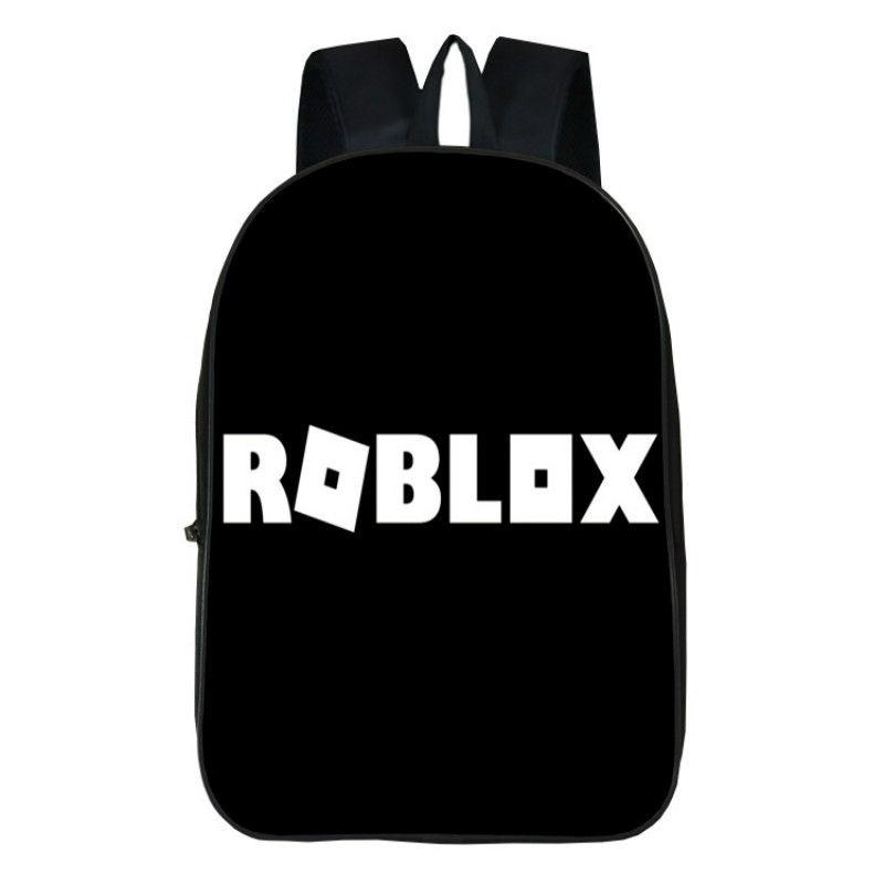Школьный рюкзак Roblox для детей с большой вместимостью и прочным полиэстеровым материалом