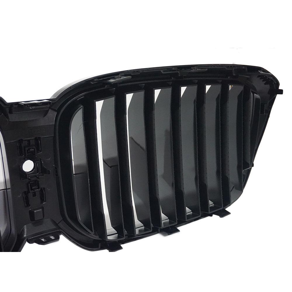 Глянцевая черная передняя решетка G01/G02 для BMW X3/X4 2022-2023 гг.