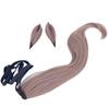 Heat-Resistant Cosplay Wig for Disguise, Includes Net and Comb, Wig, Ears, and Tail (Satono Diamond)