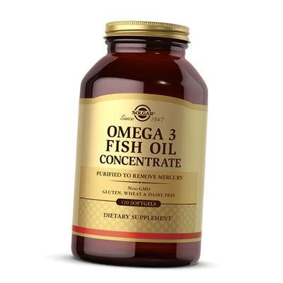 Концентрат рыбьего жира Омега-3, Omega 3 Fish Oil Concentrate, 120гелкапс (67313004)