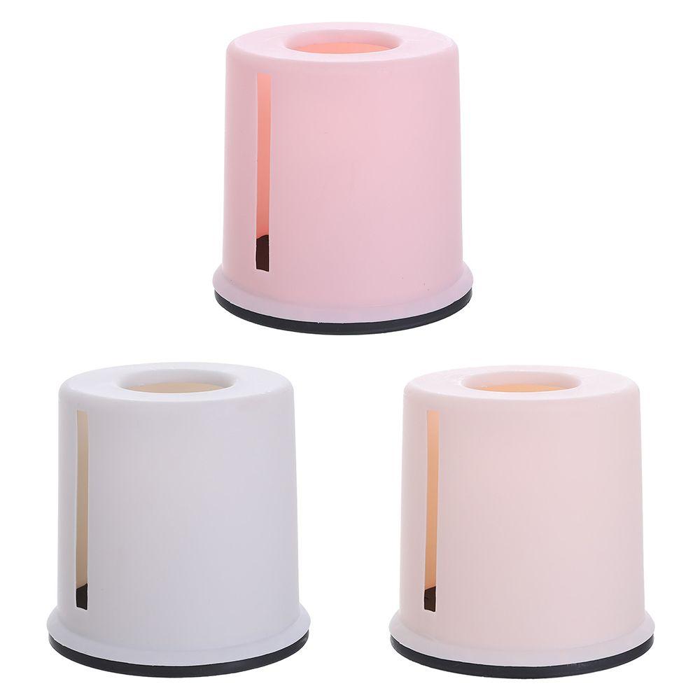 Household Storage Box Round Plastic Tissue Box Living Room Towel Cover Toilet Roll Paper Holder