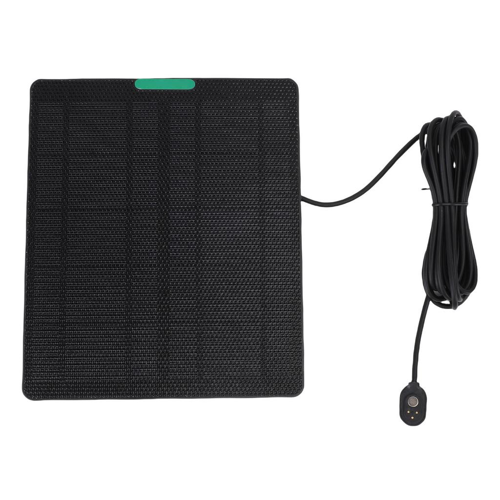 10W Solar Panel Fit for Arlo Pro 5S Security Camera ETFE Monocrystalline Silicon Security Camera Solar Panel Charger