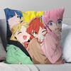 Анимация Одинокий R-Рок Наволочка Квадратная Подушка Спальня Диван Досуг Комфорт Подушка Автомобиль Гостиная Домашнее Украшение 40X40