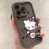 Новый котик KT подходит для чехла для мобильного телефона iPhone13/14/17ProMax 15pro Apple 12 милый 11E Япония и Корея