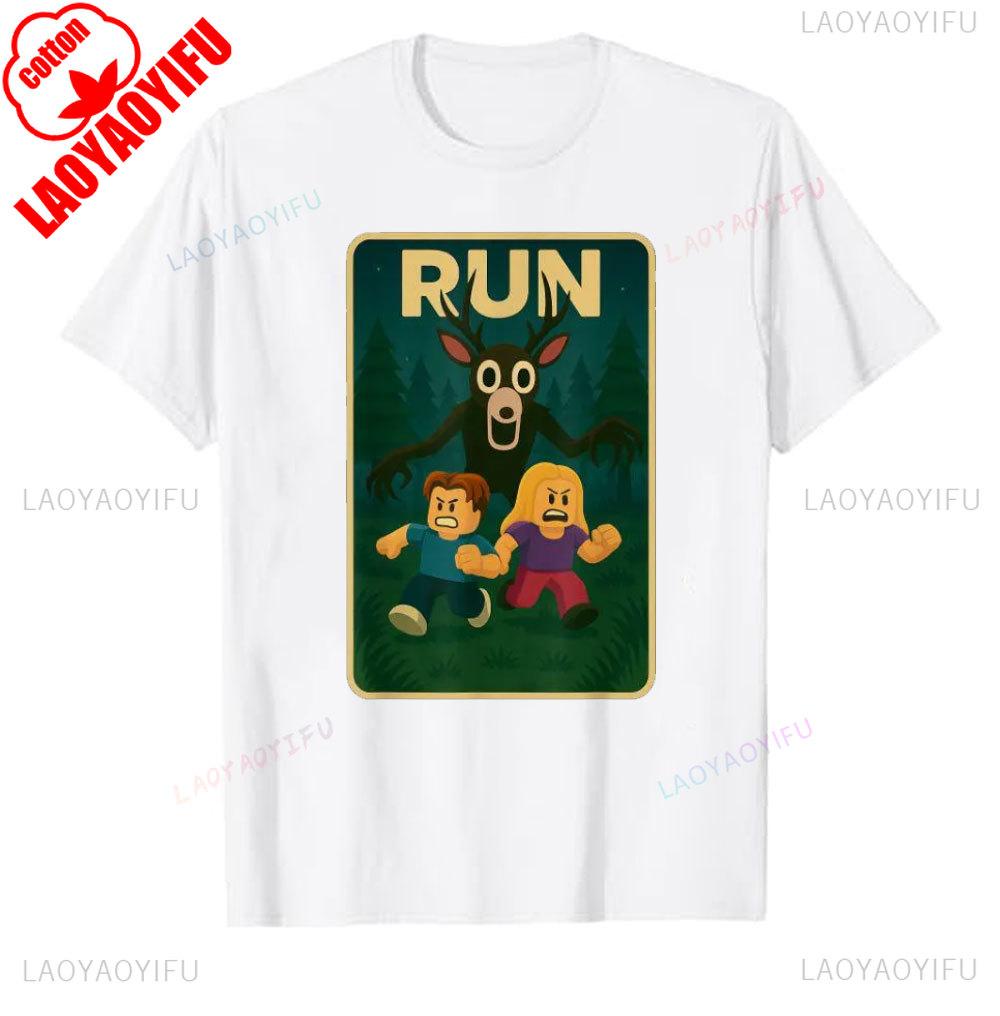 99 Nights Shirt in The Forest 8 Designs Bundle Inspired Gaming Aesthetic Run Halloween Owl in The Forest Kids Meme Mens TShirt