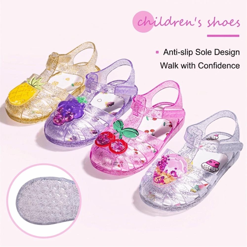 Waterproof Slide Shoes Non Slip Summer Beach Shoes Cartoon Kids Sandals For Kids