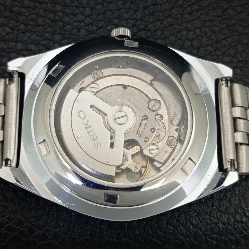 ВИНТАЖНЫЕ ОТРЕМОНТИРОВАННЫЕ МУЖСКИЕ АВТОМАТИЧЕСКИЕ ЧАСЫ SEIKO 6309A ЯПОНИЯ ЗЕЛЕНЫЙ ЦИФЕРБЛАТ a442672-1