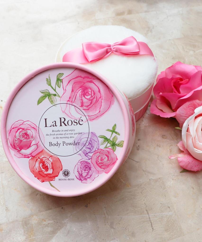House of Rose La Rose Пудра для тела RG Рассыпчатая и свежая с ароматом розы 50 г