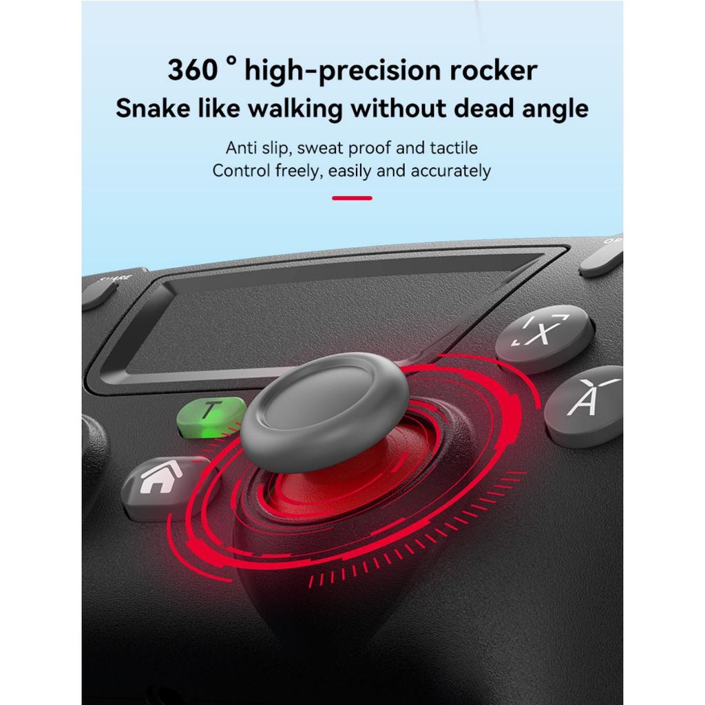 Беспроводной контроллер, совместимый с PS4 Pro/PS4 Slim/PS4 Controller, с разъемом для наушников для игры PS4 Dual Shock 4