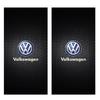 Car Sticker Styling Mouldings 2Pcs Car B-Pillar Center Column Cover PET Decals Accessories For Volkswagen VW R Polo Passat RlineSZ7