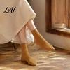 Forest Style Hollow Lace Socks Ruffle Crew for Women Cotton Frilly Socks Soft Breathable Comfortable Daily Wear Hosiery Casual Ankles And