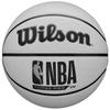 Wilson NBA Forge Pro UV Ball, Unisex White Basketball
