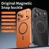 Секунды Меняются На Матовый Магнитный Чехол 17Pro Max AG для IPhone 17 Air 16 15 14 13 Металлическая Защелка Кольцо Пленка для Защиты Объектива Защитная Крышка