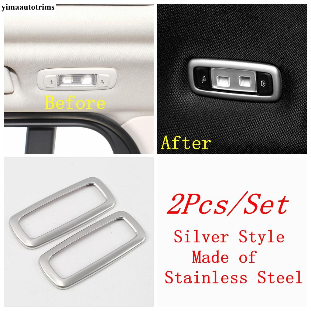 Head Light Button / Warning Lamp / Readligt Readlamp Cover Trim Car Accessories For BMW X3 G01 2018 - / X4 G02 -