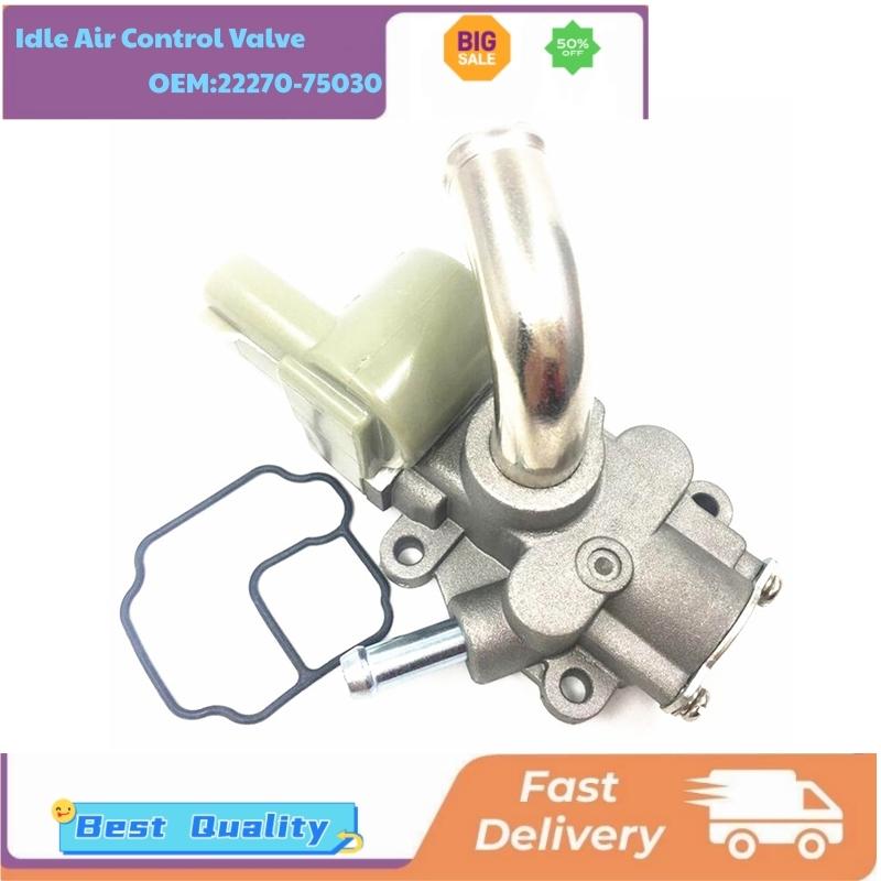 Brand New Idle Air Control Valves 22270-75030 Automotive Idle Speed Motors for Toyota Hilux Land Cruiser 3RZFE