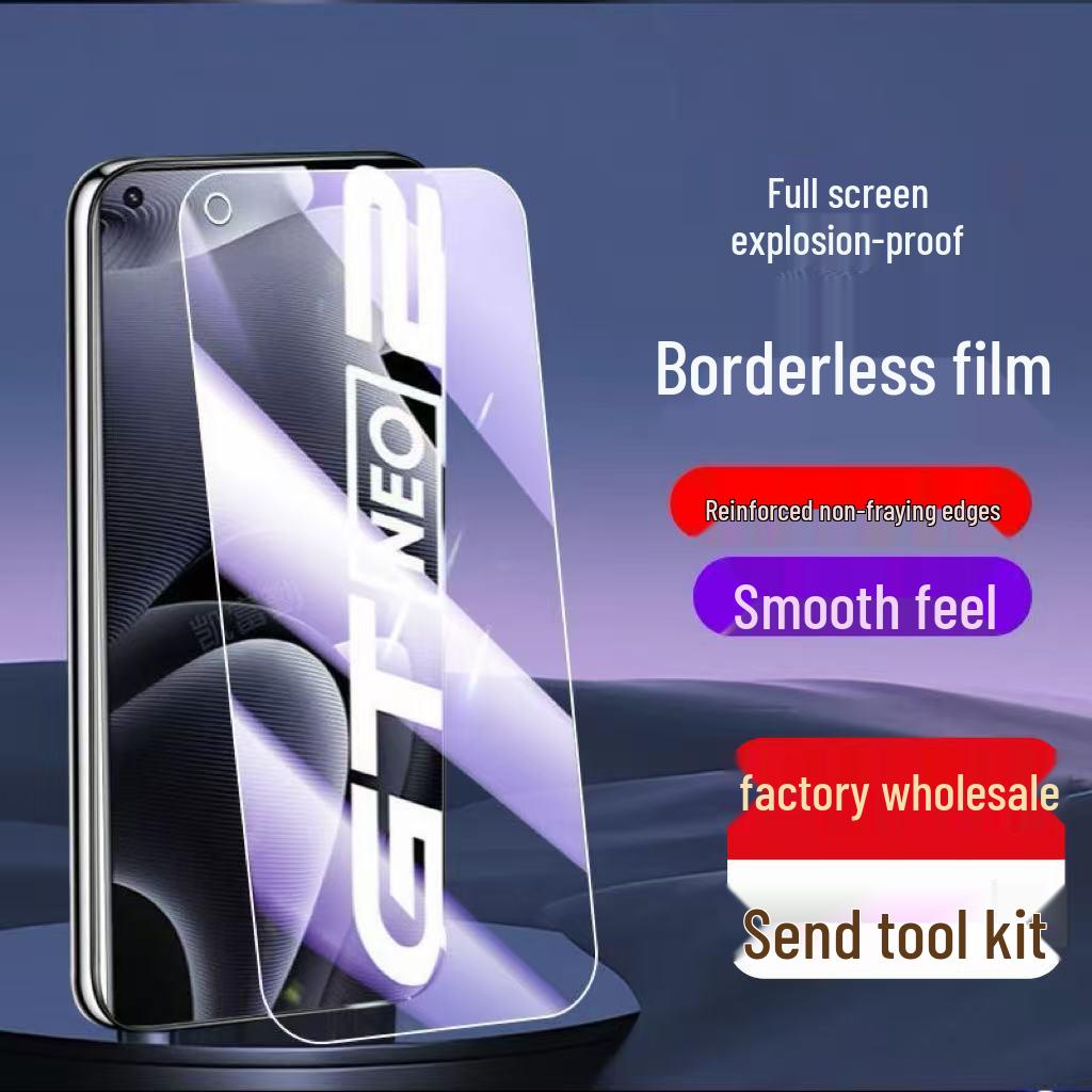 Закаленное стекло для экрана Realme GT Neo 2/2T с защитой от синего света