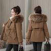 Winter Cotton-padded Jacket Fashion Korean Version Waist Tooling Jacket Women's Cotton-padded Clothing