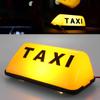 Hot Adhesive Yellow Base Taxi Sign 12V Cab Roof Top Topper Car Sign Lamp