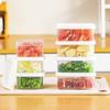 Герметичные контейнеры для хранения продуктов, пригодные для использования в микроволновой печи, многоразовые пластиковые контейнеры для приготовления пищи с крышками