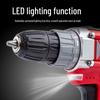 TUOHE 36V Двухскоростная Беспроводная Электрическая Дрель-Шуруповерт Штепсель CN (адаптер в комплекте)