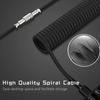 USB Port a Mechanical Keyboard Type C USB Cable Mechanical Keyboard Coiling Cord  Desktop Computer