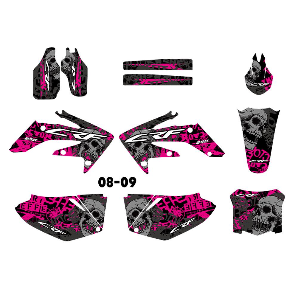 Наклейки для CRF250R CRF250 Off-Road (2004-2009)