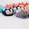 Autumn Winter Coral Fleece Cute Cartoon Baby Socks Soft Animal Pattern Boys Girls Floor Baby Socks Infant Kids Home Socks
