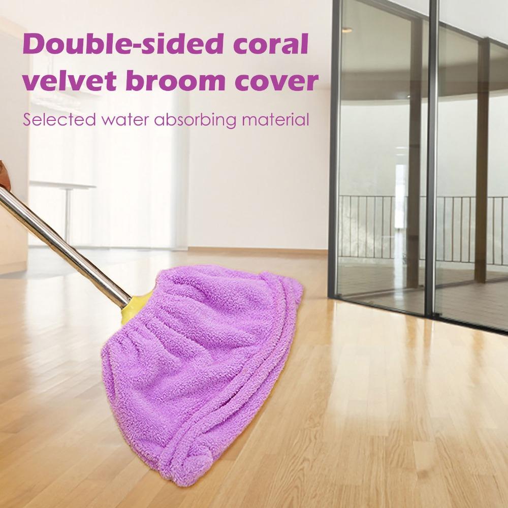Абсорбирующая многофункциональная насадка для ленивой швабры для удаления пыли Ткань для швабры Насадка для швабры Коралловый вельвет