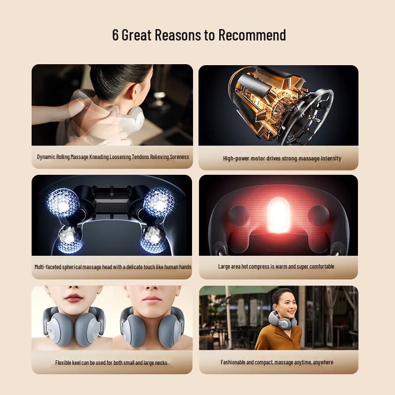 SKG N3 Cervical Neck Massager CN plug (adapter included)