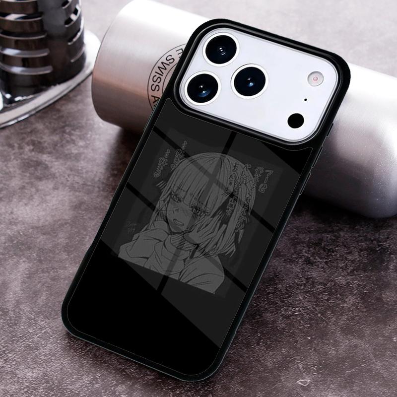 Чехол для телефона с грустной аниме-девушкой для iPhone 17, 16e, 15, 14, 13, 12, 11, Mini, Pro, MAX, мягкий силиконовый чехол