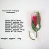 30cm Size Giant Velvet Peony Handmade Simulated Foaming Velvet Peony  Wedding Decoration