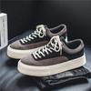 Модные корейские модные повседневные парусиновые кроссовки мужские Harajuku Platform Canvas Shoes Man Breathable Men's Vulcanized Shoes Zapatos De Lona