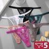 5PCS/Set Perspective Women Panties Butterfly Design Thong Underwear for Female G-String Intimates Lingerie Tanga Panties