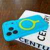 Liquid Silicone Magnetic Fluorescent Case For 17 16 Pro Max Candy Smooth Soft Armor Wireless Charge 17PM Cover