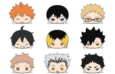 Mochimochi Mascot WA Haikyu vol.1 КОРОБОЧНЫЙ продукт Набор всех 9 типов Мочимасу Ва Полный набор