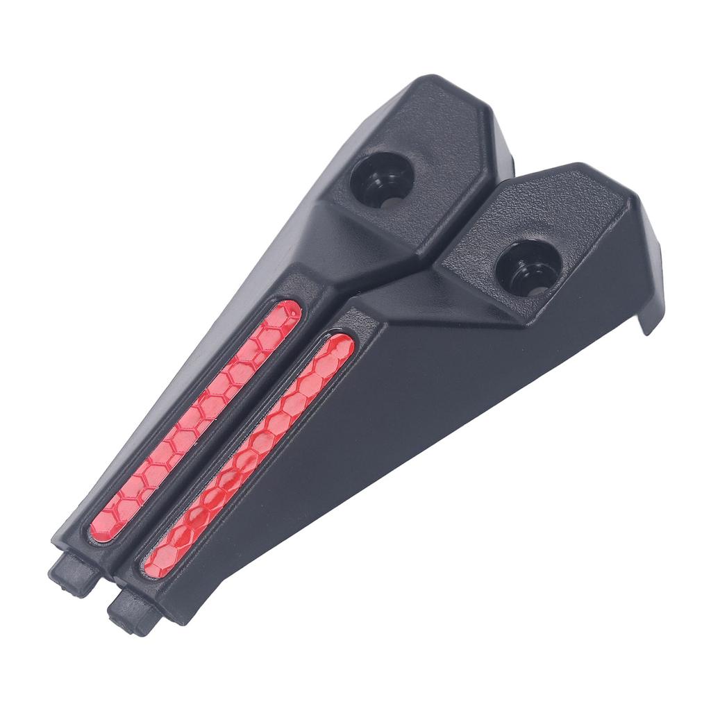 1 Pair Electric Scooter Rear Wheel Cover Plastic Left Right Rear Cover Waterproof with Reflective
