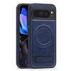 Luxury Kick-stand Holder Case for Google Pixel 9 10 Pro XL 9Pro PC TPU Armor Shockproof Magnetic Cover for Google9