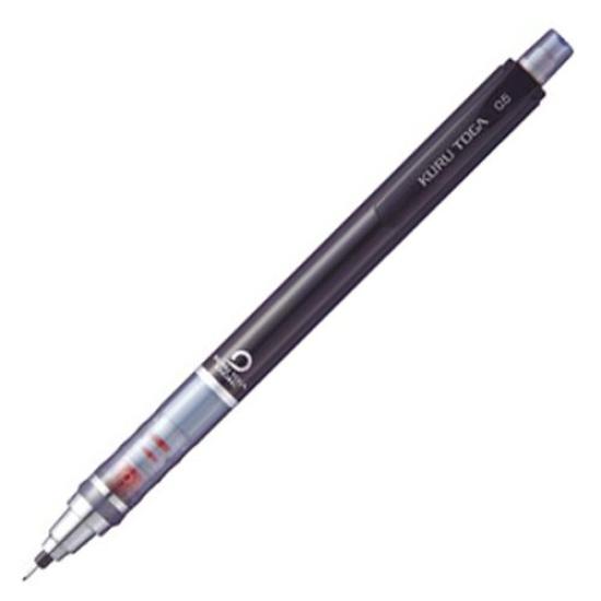 Mitsubishi Pencil Kuru Toga Standard Model Mechanical Pencil 24 1 Set 0.5mm (Black Barrel) M54501P. (set of 10)