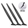 3Pcs Vehicle Stickers Vinyl Wrap Tool with 3 Micro Squeegees of Different Hardness Flexible Contoured Scraper for Seam Stuffing